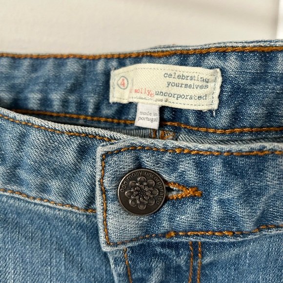 EUC Odd Molly Sundance Carola Henna Tattoo Boho Ankle Jeans - Picture 4 of 12